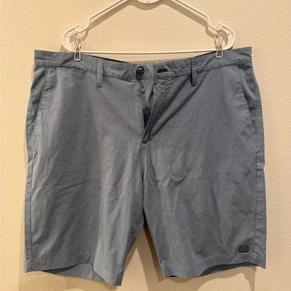 Billabong Light Blue Men's Flat Front Shorts